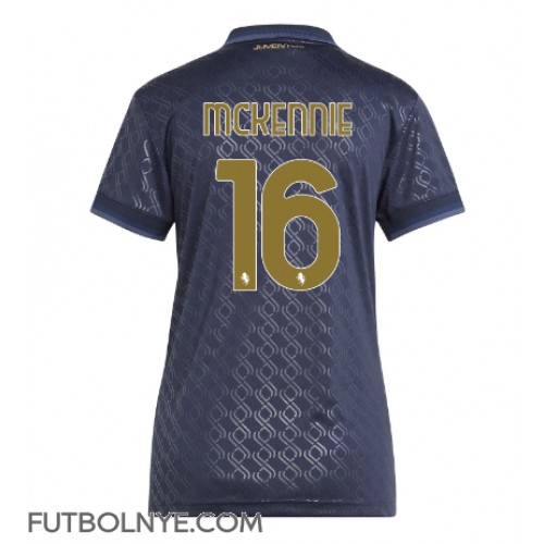 Camiseta Juventus Weston McKennie #16 Tercera Equipación para mujer 2024-25 manga corta